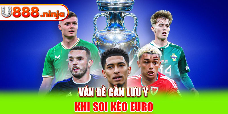 Vấn đề cần lưu ý khi soi kèo Euro